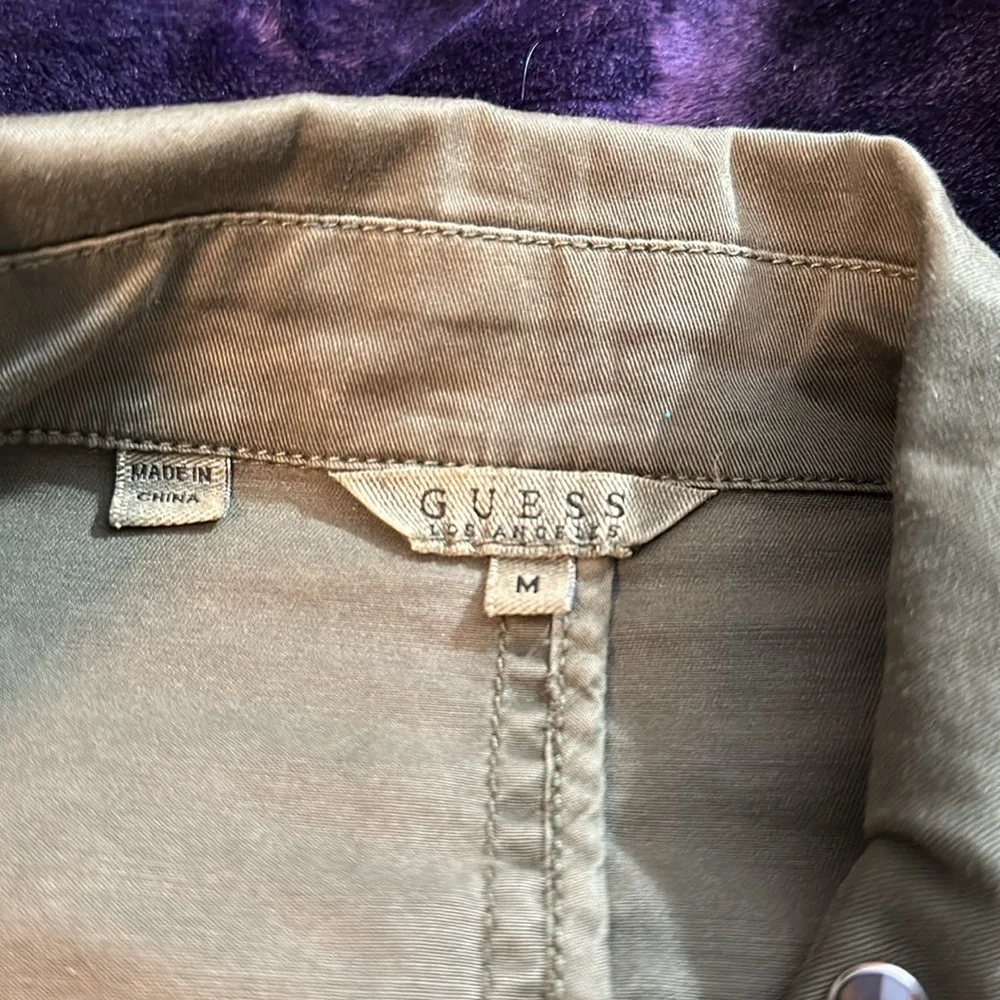 Studded Green Guess Jacket - Picture 5 of 10